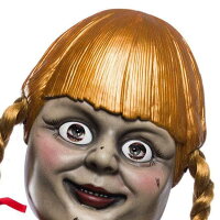 大人用 アナベル死霊博物館 アナベル マスク コスプレ マスク アナベル死霊博物館 死霊館の人形 衣装 ハロウィン 大人用 コスチューム Adult Annabelle Comes Home Annabelle Mask