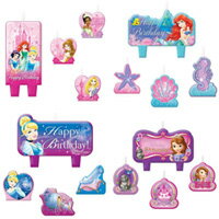 【在庫有り】【ゆうパケット対応】ディズニー マーベル キャラクター バースデー キャンドル セット (4個セット) プリンセス アリエル シンデレラ ソフィア ミニーマウス ミッキーマウス トイストーリー スパイダーマン パーティ— 誕生日 男の子 女の子