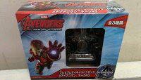 【MARVEL】アベンジャーズ/エイジ・オブ・ウルトロン　PMダイキャストクロック ・アイアンマン マーク43マーベル　●ゴールド(金)