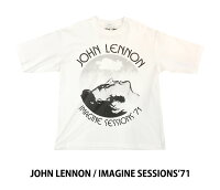 ジョンブル JOHNBULL メンズ [ オフィシャル ジョンレノン JOHN LENNON IMAGINE SESSION フォト バンド Tシャツ ] アーティスト ミュージック 半袖 映画 新作 人気 カットソー シンプル プリントT 【JT254C05】