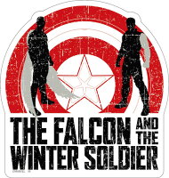 マーベル ファルコン＆ウィンター・ソルジャー ダイカットステッカーB IS-635