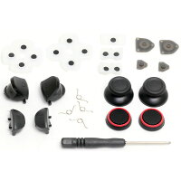 PS4コントローラー 修理パーツ 交換用 ボタン ラバーセット JDS-040用 JDS-030用 JDS-001/011用