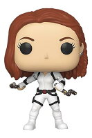 Funko Pop! マーベル ブラック・ウィドウ ホワイトスーツ ナターシャ・ロマノフ フィギュア ビニール製 ボブルヘッド アベンジャーズ