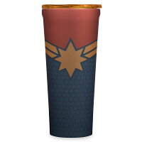 【取寄せ】 ディズニー Disney US公式商品 マーベル Marvel キャプテンマーベル タンブラー カップ 水筒 コップ 食器 ステンレス製 [並行輸入品] Captain Stainless Steel Tumbler by Corkcicle グッズ ストア プレゼント ギフト クリスマス 誕生日 人気