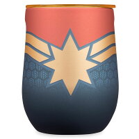 【取寄せ】 ディズニー Disney US公式商品 マーベル Marvel キャプテンマーベル カップ コップ 食器 ステンレス製 [並行輸入品] Captain Stainless Steel Stemless Cup by Corkcicle グッズ ストア プレゼント ギフト クリスマス 誕生日 人気