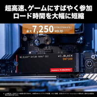 Western Digital ウエスタンデジタル WD BLACK SN7100 1TB NVMe SSD M.2 2280 PCIe4.0 Gen4 高速 7250MB/s PS5対応 DRAMレス TLC WDS100T4X0E