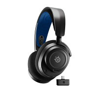 SteelSeries｜スティールシリーズ ゲーミングヘッドセット Arctis Nova 7P Wireless ブラック 61559J【PS5】