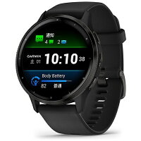 【エントリーで最大2万ポイント当たる｜9/25まで】 GARMIN｜ガーミン Venu 3（ヴェニュー 3）GPSスマートウォッチ Black / Slate 010-02784-41【Suica対応】