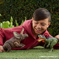 マテル ジュラシックワールド(JURASSIC WORLD) 　ビッグアクション！ティラノティタン 子供向けフィギュア 恐竜 おもちゃ 全長:約34.3cm 4歳から グリーン JCL75