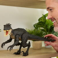 マテル ジュラシックワールド(JURASSIC WORLD)　ハモンド・コレクション スコーピオス・レックス 可動フィギュア 全長:約43cm 交換パーツ付き コレクター向け 8歳から グリーン JKG97