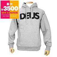 デウス・エクス・マキナ Deus Ex Machina パーカー メンズ ロゴ フーディ ［Sサイズ/Mサイズ/Lサイズ］ グレー DMF88526 GREY MARLE | コンビニ受取 ブランド【最大1200円クーポン 6/19 13:59迄】