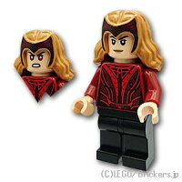 レゴ スーパー・ヒーローズ ミニフィグ スカーレット・ウィッチ (ワンダ・マキシモフ) - ティアラ| LEGO純正品の フィギュア 人形 ミニフィギュア