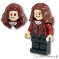 レゴ スーパー・ヒーローズ ミニフィグ スカーレット・ウィッチ （ワンダ・マキシモフ）| LEGO純正品の フィギュア 人形 ミニフィギュア