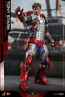 「新品・在庫」ホットトイズ　HOTTOYS　MMS600 『アイアンマン2』　トニー・スターク（マーク5・スーツアップ版）［ボーナスアクセサリー付き］