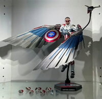 「新品・在庫」ホットトイズ TMS040 ファルコン＆ウィンター・ソルジャー 1/6フィギュア　キャプテン・アメリカ The Falcon Captain America