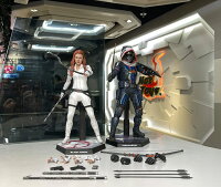 「新品・在庫」 ホットトイズ MMS601 1/6 フィギュア　ブラック・ウィドウ（スノースーツ版） Black Widow (Snow Suit Version)
