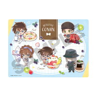 名探偵コナン　下敷き　B5　パステルブルー　キャラペコナツ　117555　[M便 1/30]