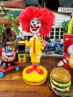 FUNKO　ファンコ　ロナルド・マクドナルド　ボビングヘッド　アメリカン雑貨　アメリカ雑貨　マクドナルドグッズ　マックグッズ　ボブルヘッド　ヘッドノッカー　フィギュア　首振り人形　カンパニーグッズ　アメリカンカンパニー　企業グッズ　ショップインテリア