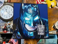 アーマード・バットマン　ポップアートフレーム　#244　映画　バットマン　vs　スーパーマン　ジャスティスの誕生　アメリカン雑貨　アメリカ雑貨　グッズ