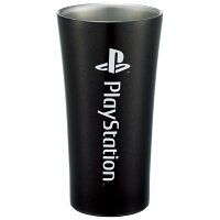 [12月12日〜1月16日 P10倍]タンブラー おしゃれ 保温 保冷 ステンレスタンブラー 400ml キャラクター グッズ skater スケーター STB4N PlayStation プレイステーション プレステ ロゴ【コップ 割れない プレゼント ギフト 2000円 お返し 小学生 食器】