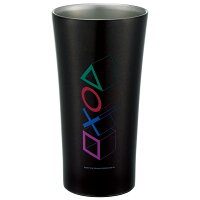 [12月12日〜1月16日 P10倍]タンブラー おしゃれ 保温 保冷 ステンレスタンブラー 400ml キャラクター グッズ skater スケーター STB4N PlayStation プレイステーション プレステ ロゴ【コップ 割れない プレゼント ギフト 2000円 お返し 小学生 食器】