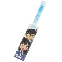 名探偵コナン おはし クリア箸 新一＆蘭 ライトブルー 金正陶器 23cm 日本製 アニメキャラクター グッズ 通販 メール便可 シネマコレクション プレゼント 男の子 女の子 ギフト