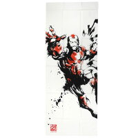 【最大1000円OFFクーポン！】アイアンマン 手ぬぐい 日本たおる 墨絵風 マーベル 丸眞 日本製 キャラクター グッズ メール便可 シネマコレクション プレゼント 男の子 女の子 ギフトバレンタイン