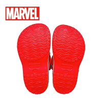 【送料無料】MARVEL スパイダーマン サンダル クロッグ レッド 男の子 EVA 軽量 ビーチ グッズ 男児 シューズ 靴 キッズ こども つっかけ(216112306-12 140025)