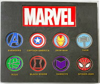 MARVEL マーベル POP ICON ICONピンバッジセット スパイダーマン ハルク アイアンマン キャプテン・アメリカ マイティ・ソー ブラック・ウィドウ IBA-175 インロック