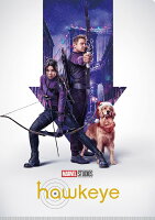 MARVEL マーベル ホークアイ Wポケットクリアファイル ホークアイ IG-3817 インロック