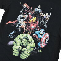 MARVEL マーベル Tシャツ アベンジャーズ tシャツ メンズ キャプテンアメリカ 半袖 ハルク マイティ ソー アイアンマン ホークアイ ファルコン ブラックウィドウ アメコミ キャラクター グッズ ダンス ペアルック 誕生日プレゼント【メール便送料無料】