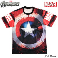 正規品【クロネコゆうパケット便で送料無料】 メンズ マーベル Tシャツ キャプテンアメリカ MARVEL tシャツ レディース 半袖 アベンジャーズ アメコミ アイアンマン ハルク ソー ドクターストレンジ キャラクター グッズ ストリート ダンス ロゴ 誕生日プレゼント