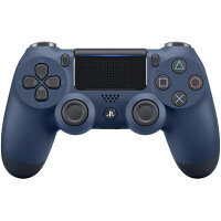 【PS4】純正　ワイヤレスコントローラー (DUALSHOCK 4) ミッドナイト・ブルー