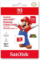 【任天堂ライセンス商品】SanDisk microSD Express Card 256GB for Nintendo Switch 2（サンディスク マイクロSDエクスプレスカード 256GB）