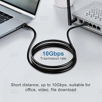 【送料無料】細い Cat6 イーサネットケーブル 8M、 極細タイプ 、超スリム 柔軟 RJ45 Cat6a LANケーブル ギガビット、 高速10Gbps 550Mhzケーブル、対応 PC、ルーター、PS4、PS5用（ブラック）