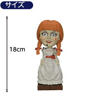 アナベル フィギュア 映画 死霊館 アナベル ヘッドノッカー NECA ネカ 映画 スクリーム 首振り人形 ボビングヘッド アメトイ アメリカン雑貨 アメリカ雑貨 キャラクター ホラー 呪いの人形 死霊館の人形