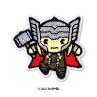 マーベル ワッペン マイティ・ソー ワンポイント 目印 シール アイロン 両用タイプ かっこいい キャラクター - メール便対象