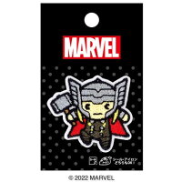 マーベル ワッペン マイティ・ソー ワンポイント 目印 シール アイロン 両用タイプ かっこいい キャラクター - メール便対象
