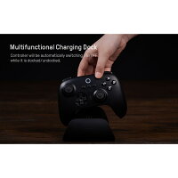 【スイッチ対応】 8Bitdo Ultimate Switch 2 Bluetooth アルティメット ワイヤレス プロ コントローラー 充電ドック ブラック ホワイト スイッチ Windows ゲームパッド ゲームコントローラー Steam Deck 無線