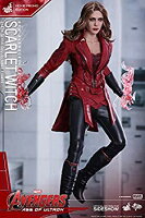 【中古】ムービー・マスターピース アベンジャーズ/エイジ・オブ・ウルトロン 1/6 スカーレット・ウィッチ(ニュー・アベンジャーズ版)(MARVEL原宿ポップ