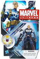【中古】(未使用品)Hasbro マーベルユニバース 3.75インチ アクションフィギュア シリーズ3 スティーブ・ロジャース/キャプテン・アメリカ