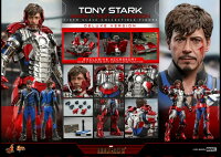 ホットトイズ 1/6 スケールフィギュア アイアンマン2 Iron Man 2 トニー・スターク ボーナス付き MMS600 豪華版
