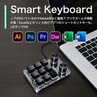 左手デバイス 左手キーボード 片手 6キー ロータリーノブ プログラマブルキーボード 有線 ゲーミング メカニカル Windows対応 KM-L6B1K