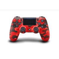 PS4 ワイヤレスコントローラー デュアルショック 無線 SONY PlayStation4 プレイステーション4 プレステ4 周辺機器 振動 DUALSHOCK 4 カモフラージュ限定カラー CUH-ZCT2J12 純正 Bluetooth 送料無料 保証あり 中古