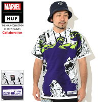 ハフ HUF Tシャツ 半袖 メンズ マーベル ハルク ガンマ コラボ ( HUF×MARVEL HULK Gamma S/S Tee ティーシャツ T-SHIRTS カットソー トップス メンズ 男性用 TS01973 )[M便 1/1] ice field icefield