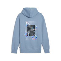 【公式ライセンスグッズ】メンズ PUMA x PlayStation グラフィック フーディ Zen Blue