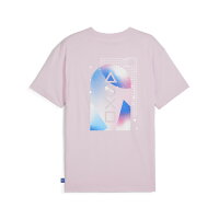 【公式ライセンスグッズ】メンズ PUMA x PlayStation エレベーテッド 半袖 Tシャツ Grape Mist