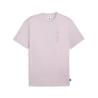 【公式ライセンスグッズ】メンズ PUMA x PlayStation エレベーテッド 半袖 Tシャツ Grape Mist