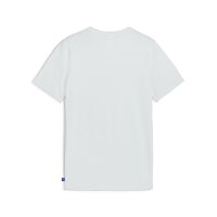 【公式ライセンスグッズ】メンズ PUMA x PlayStation グラフィック 半袖 Tシャツ Silver Mist