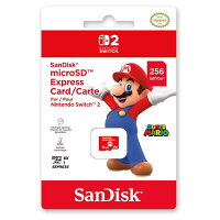 【任天堂ライセンス商品】SanDisk microSD Express Card 256GB for Nintendo Switch 2（サンディスク マイクロSDエクスプレスカード 256GB）